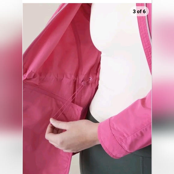 ATHLETA Westerly Jacket Travel Jacket Salvia Barbie Pink Size XLARGE NWT. - Picture 4 of 7